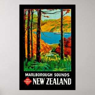 Marlborough Sounds Poster