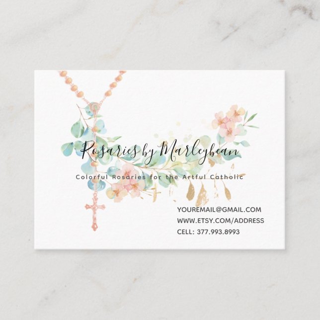 MarleyBean Business Cards Visitenkarte (Vorderseite)