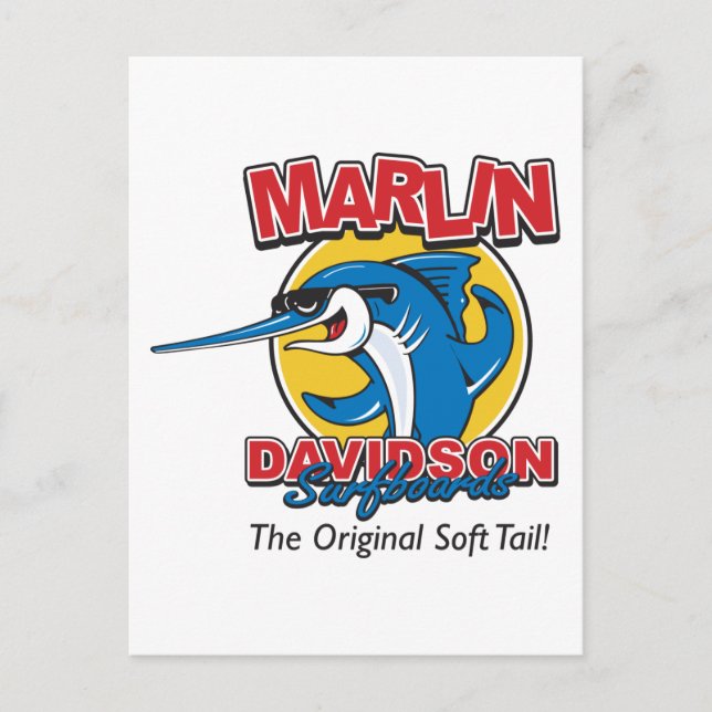 Marlin Davidson Postkarte (Vorderseite)