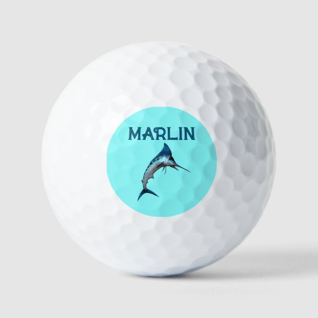 Marlin Golfball (Vorderseite)