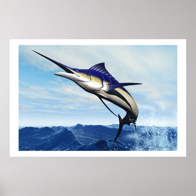 MARLIN JUMP DRINT POSTER (Vorne)