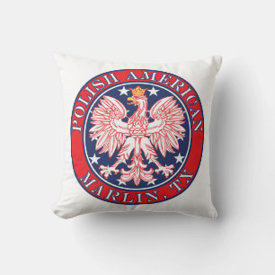Marlin Texas Polnischer Adler Kissen
