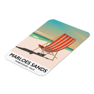 Marloes Sands Pembrokeshire Wales Magnet