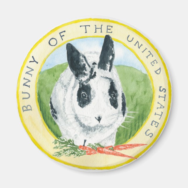 Marlon Bundo Botus Siegel Magnet (Vorne)