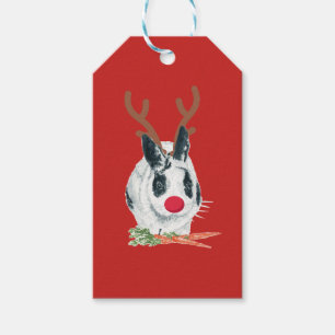 Marlon Bundo Rudolph Weihnachtsgeschenkumbau Geschenkanhänger