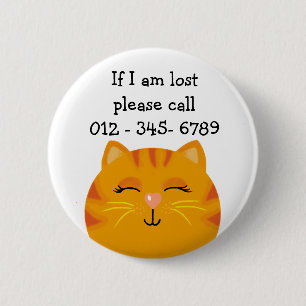 Marmalade Cat, Kontakt für Kinder Button