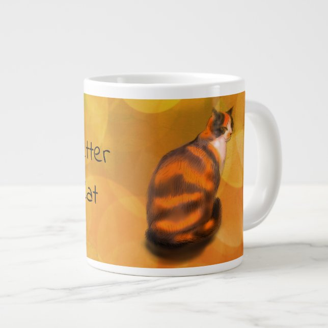Marmalade Cate Riese Tasse (Vorderseite Rechts)