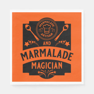 Marmalade Jam Serviette
