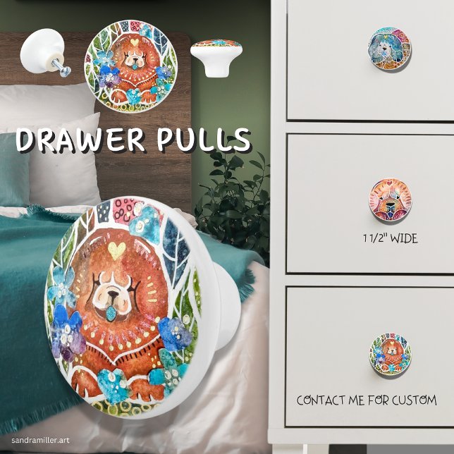 MARMALADE MISS Chow Keramik Pull Keramikknauf (Von Creator hochgeladen)