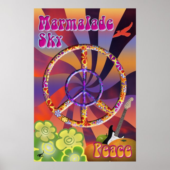 Marmalade Sky Poster (Vorne)