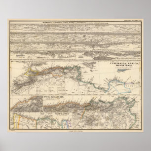 Marmarica, Cyrenaica, Afrika, Numidia Poster