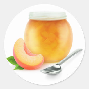Marmelade Runder Aufkleber