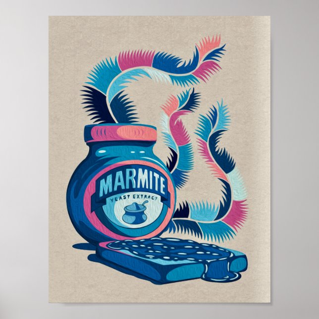Marmite Still Life Poster (Vorne)
