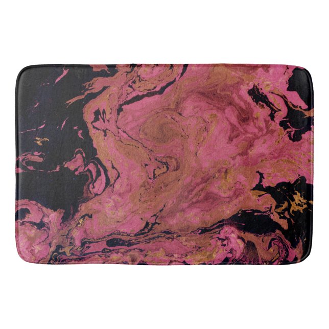 Marmor, Aquarell Badematte (Vorderseite)