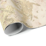 Marmor Champaigne Gold Peach Blush Metalle Strokes Geschenkpapier<br><div class="desc">Minimalismus und Eleganz nach den Trends der Inneneinrichtung. Für viele Luxus-Glam-Situationen</div>