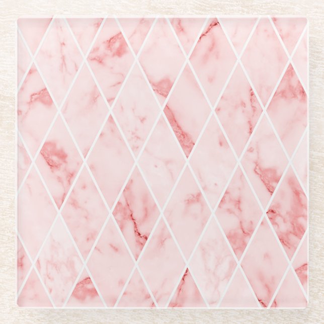 Marmor Glasuntersetzer (Vorderseite)