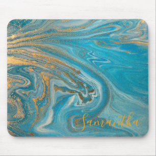 Marmor-Glitzer Mousepad