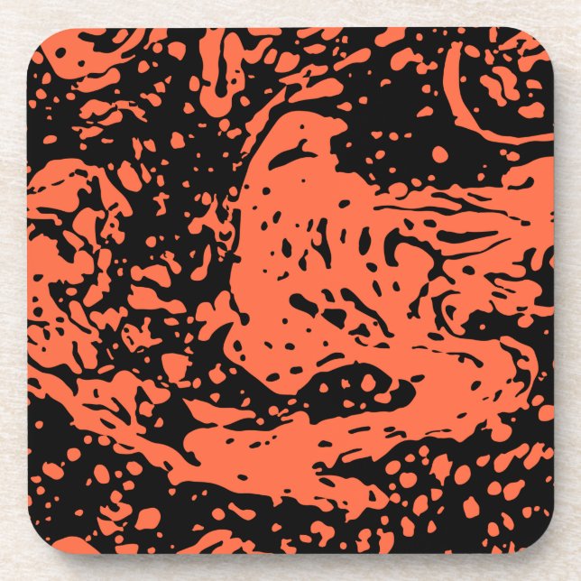 Marmor Granit Textur Natur Getränkeuntersetzer (Vorderseite)