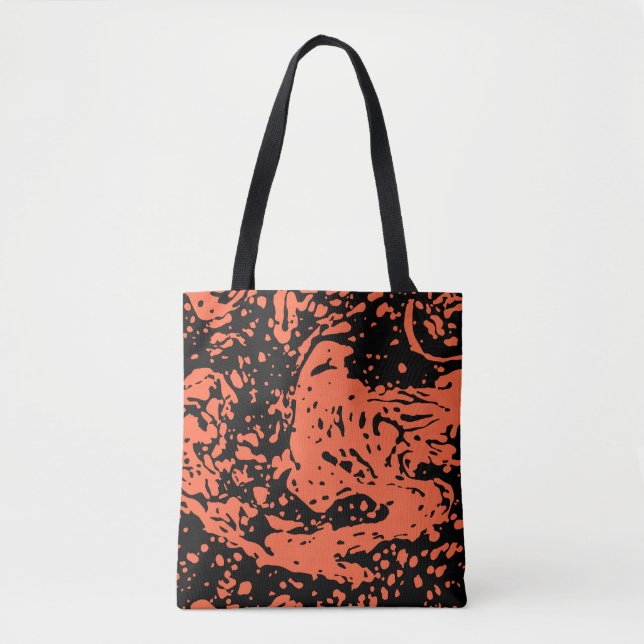 Marmor Granit Textur Natur Tasche (Vorderseite)