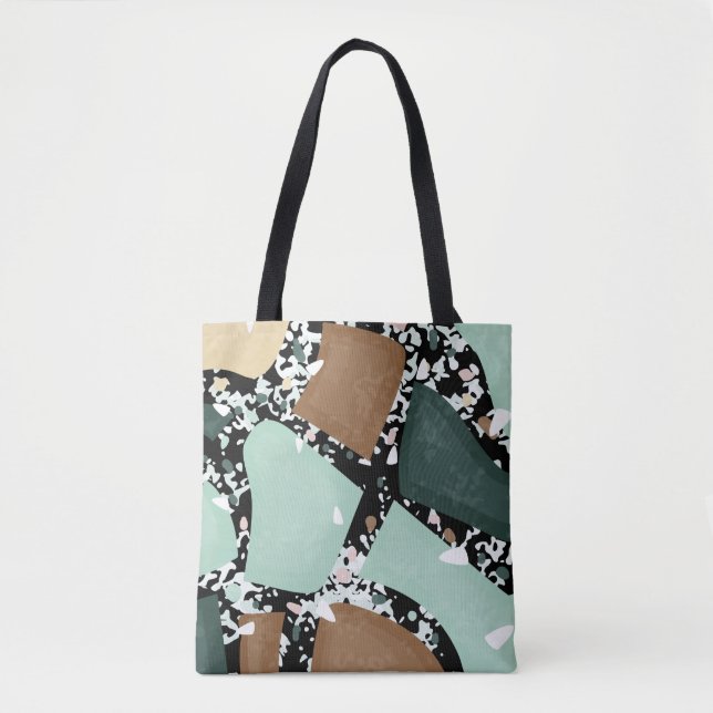 Marmor Granit Textur Tasche (Vorderseite)