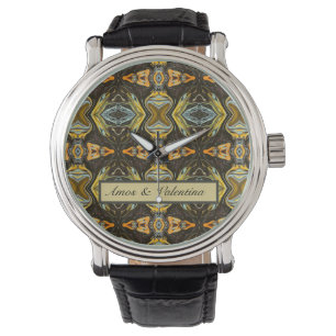 Marmor im marokkanischen Stil, anpassbar Armbanduhr