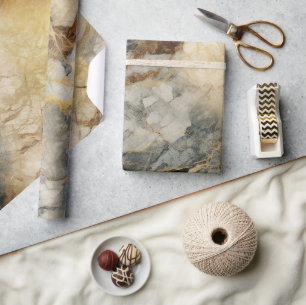 Marmor Inspiriert Nahtloses Muster Geschenkpapier