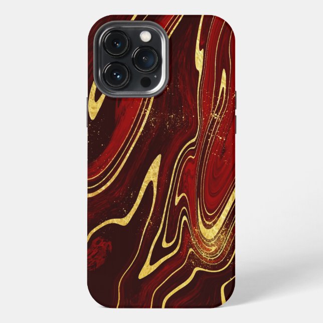 Marmor iPhone 13 Pro Max Hülle (Rückseite)