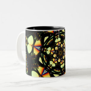 Marmor (Licht n° 6, Marmorserie) Zweifarbige Tasse