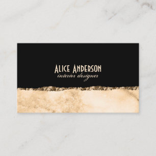Marmor Luxus elegant Gold modern Glamour Designer Visitenkarte
