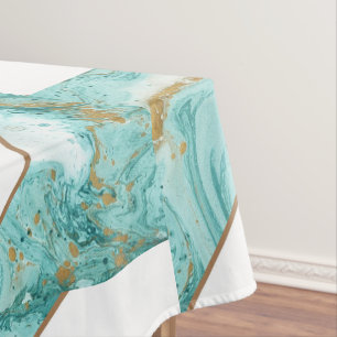 Marmor Moderne Luxus-Tischdecke Mehrfarbig Abstrak Tischdecke