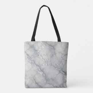 Marmor "Mundus Sine Caesaribus" Tasche