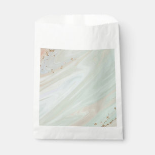 Marmor Pastel Stone Textured Glitzer Gefälligkeits Geschenktütchen