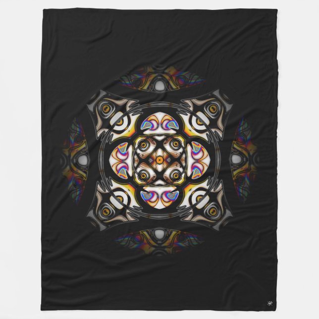 Marmor (Reihe n° 1 Marmor) Fleecedecke (Vorderseite)