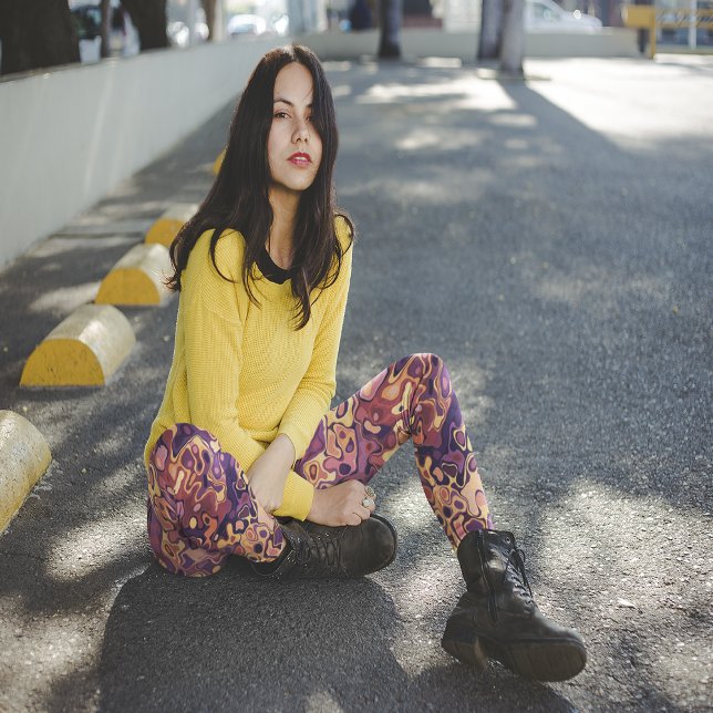 Marmor-Stil  Leggings (Marble Style Leggings)