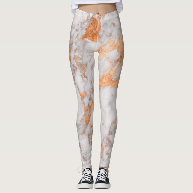 Marmor- u. kupferne Leggings (Vorderseite)