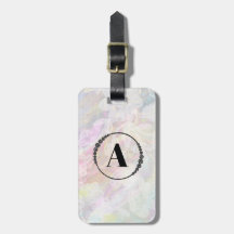 *~* Marmor u. Spitze + Schwarzer Diamant-Monogramm