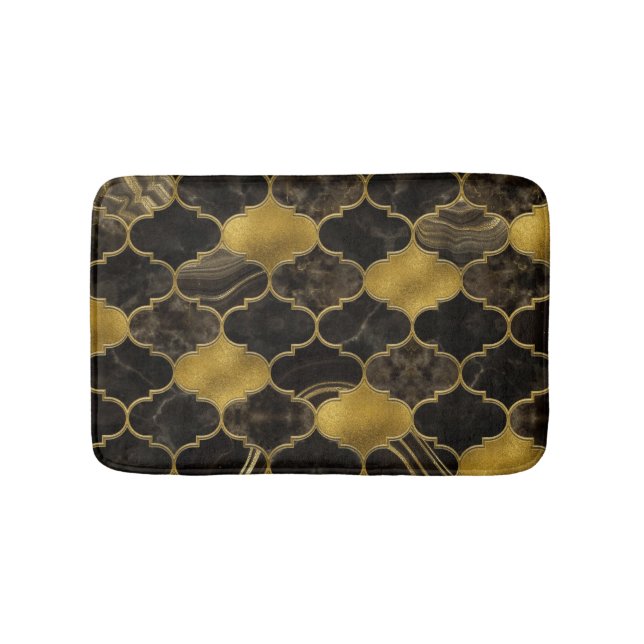 Marmor und Gold aus Marokko Badematte (Vorderseite)