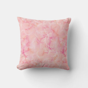 Marmor-Wirbelmuster - Korallenrosa Kissen