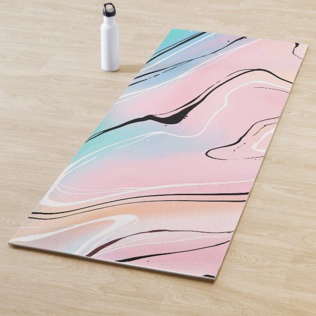 Marmor Yogamatte (Beispiel)