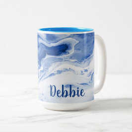 Marmor Zweifarbige Tasse