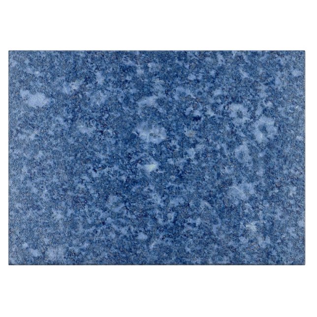 MARMORblau Schneidebrett (Vorderseite)