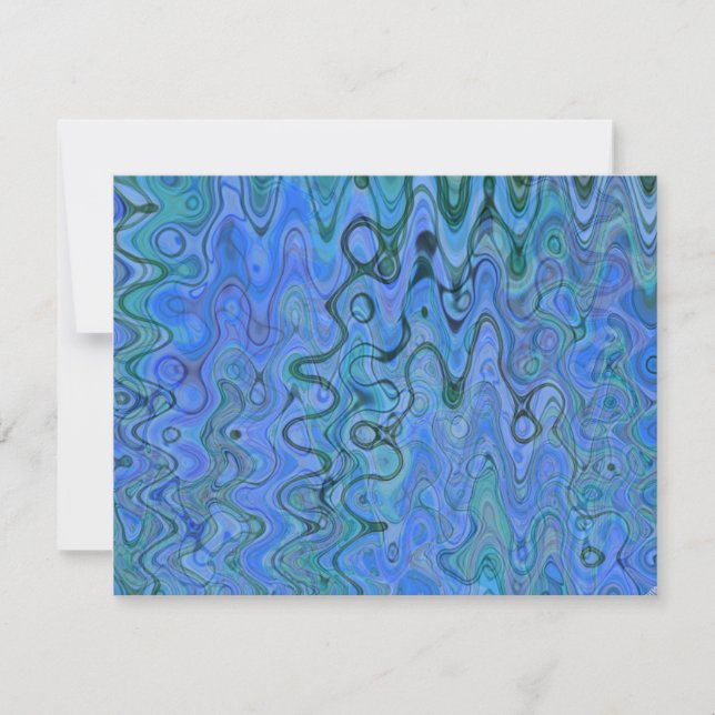 Marmorblaue Gewässer (Vorderseite)