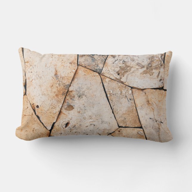 Marmorboden Lendenkissen (Vorderseite)