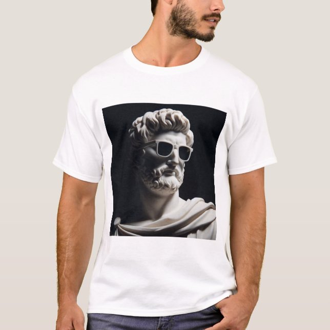 Marmorbüste T-Shirt (Vorderseite)