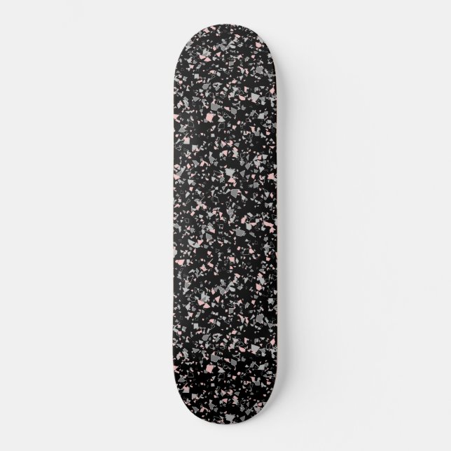 Marmorchips Gestein formen Teile abstrakt struktur Skateboard (Vorderseite)