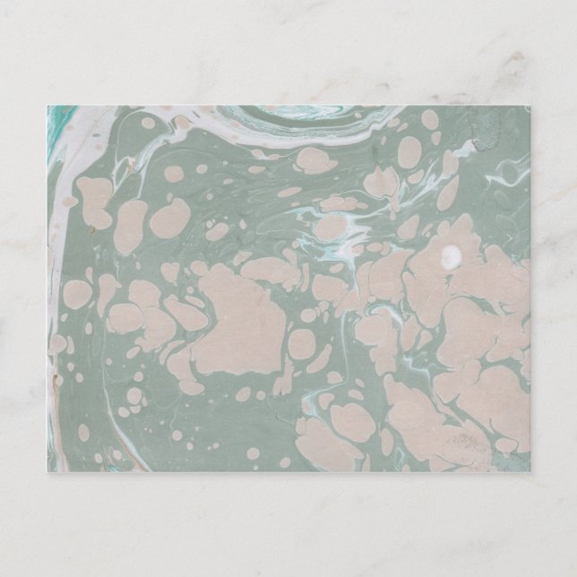 Marmordesign Postkarte (Vorderseite)