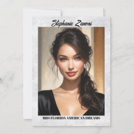 Marmoreiskarte - Beipackzettel | QR-Code Einladung