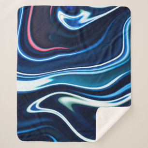 Marmorfarbe farbig. Blaue Marmorstruktur Sherpadecke