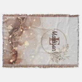 Marmorfarben mit Glitzer-Akzenten Decke