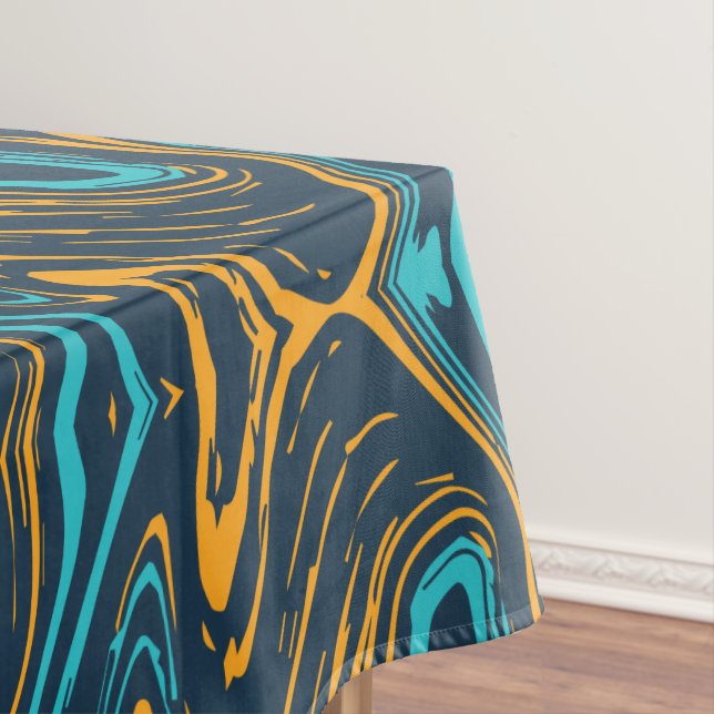 Marmorfarben Tischdecke (Beispiel)